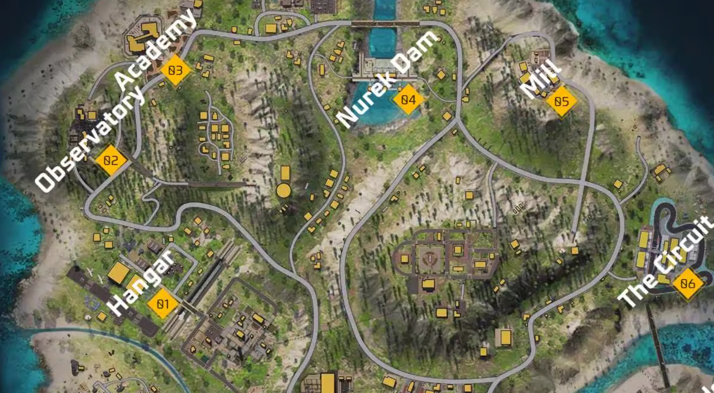 free fire map
